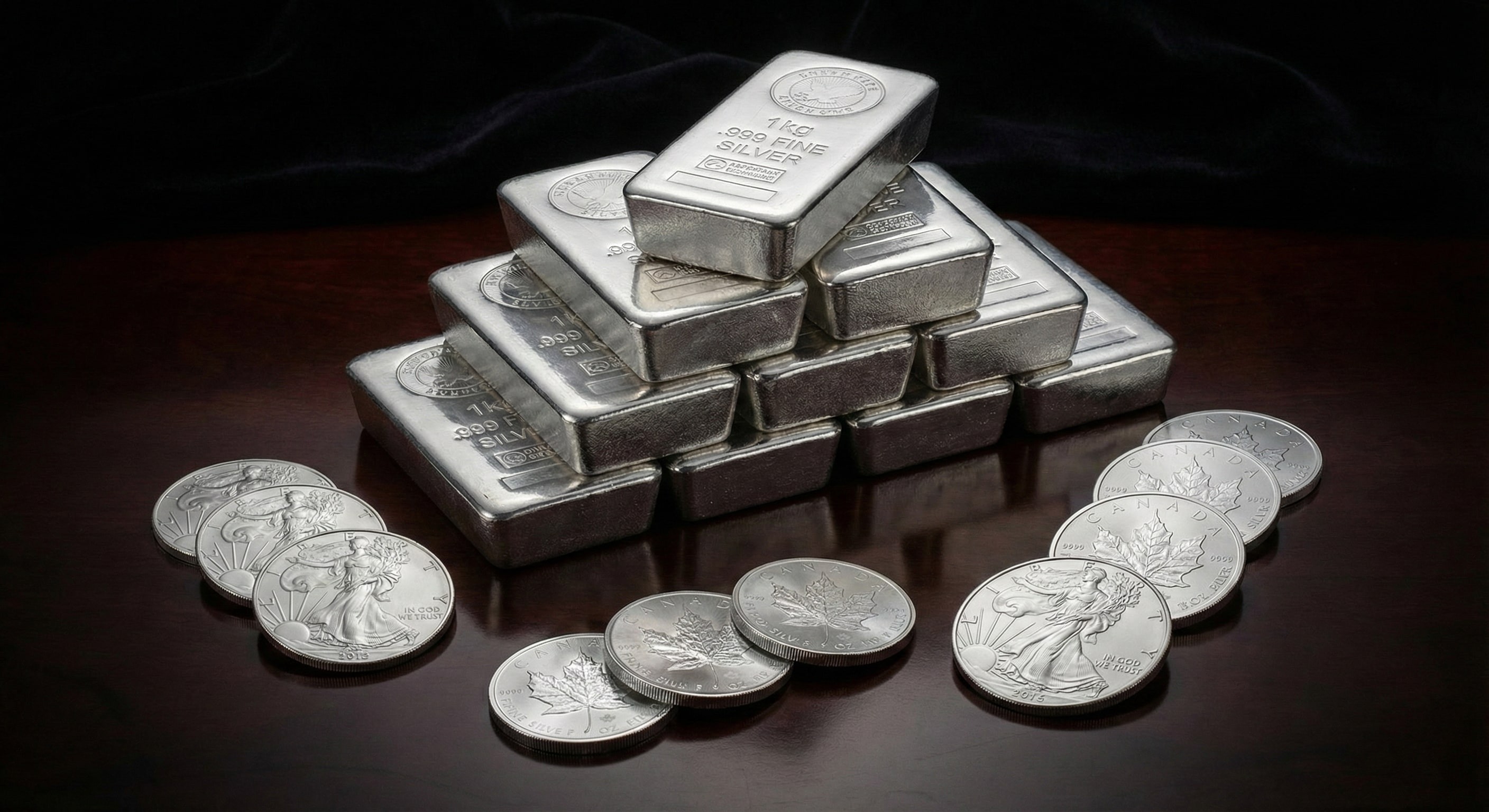 LINGOTS OU PIÈCES ARGENT