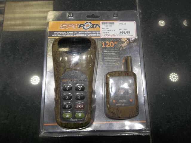 APPEAU UNIVERSEL A GIBIER (carte orignial seulement)