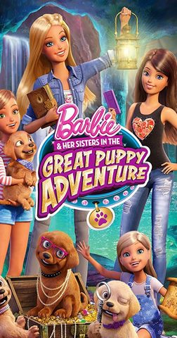 barbie and her sister in great puppy adventure