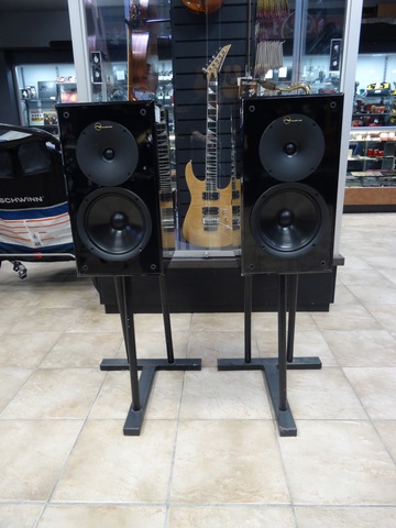 (100 watts) Paire de haut parleur sur pieds