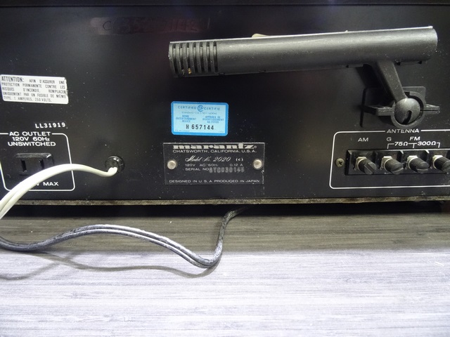 Récepteur AM/FM (Tuner) Vintage - Image 4