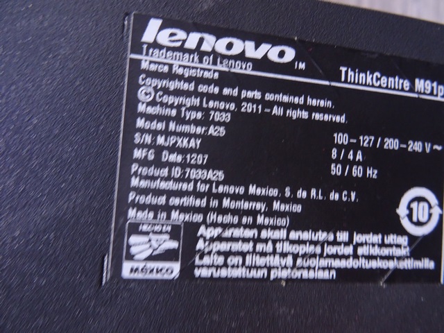 tour ordinateur VENDU POUR PIECES - Image 2