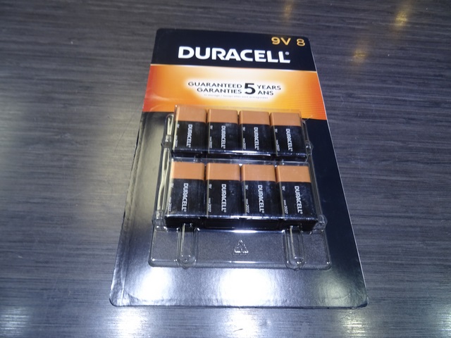 paquet de 8 batterie 9 volt