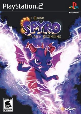The Legend of Spyro A New Beginning (pochette non-original)