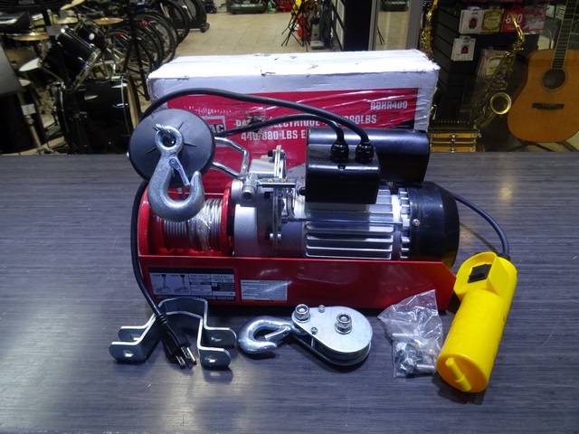 Treuil électrique 110v 440/880 LBS