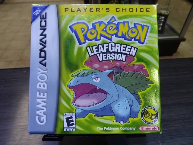 Pokemon Leaf Green Complet en boite