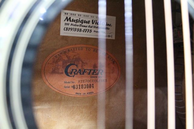 Guitare Électro Acoustique Gauchere - Image 2