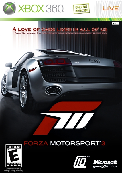 Forza Motorsport 3 (jeu sans pochette)