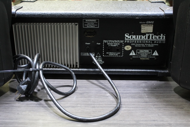 (1000 Watts) PAIRE DE HAUT PARLEUR PASSIVE	+ Ampli 	Mixer 6 Canal - Image 3