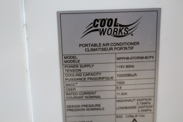 Climatiseur portatif 10 000 btu + acc + tc - Image 3