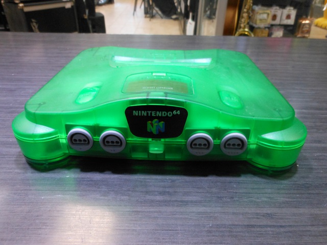 Console Nintendo 64 jungle green + expansion pack + acc - Image 2