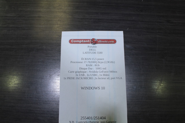 Ordinateur portable + acc (mfd 2017) - Image 4