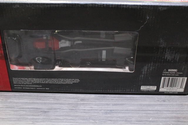 1970 Plymouth Superbird Die Cast 1 18 - Image 3