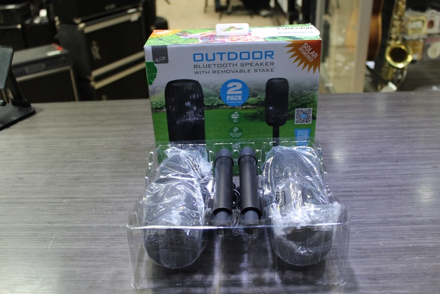 Paire de Haut-parleur solaire (outdoor/indoor) bluetooth  - Image 3