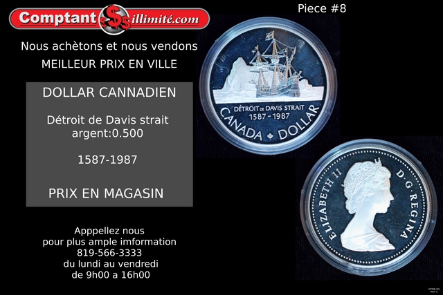 Pièce de monnaie Détroit de Davis Strait