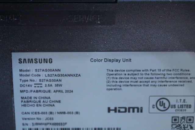 Écran 27 pouce Samsung - Image 3