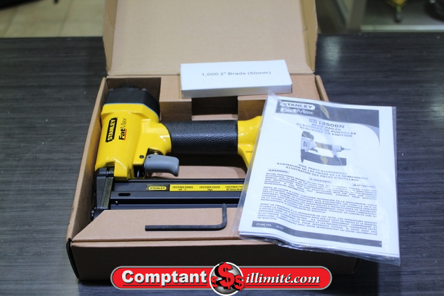 Gun à clou finition Stanley Fatmax