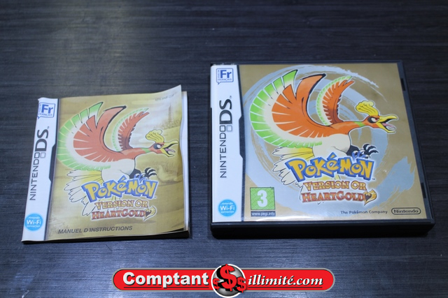 Boite + livret Heart Gold (pas de jeu)
