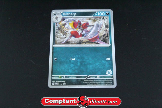 Carte Pokemon Bisharp 112 Promo