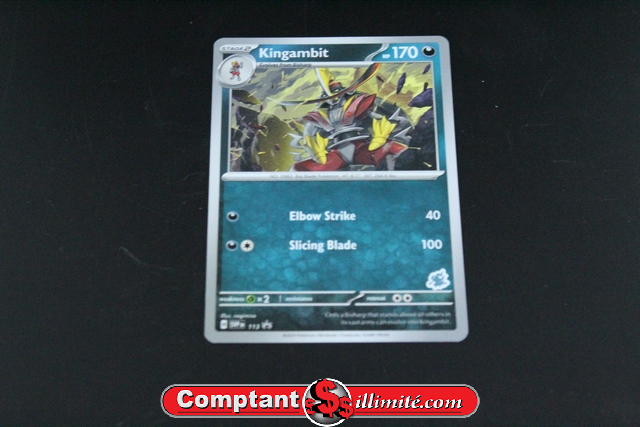 Carte Pokemon Kingambit 113 Promo