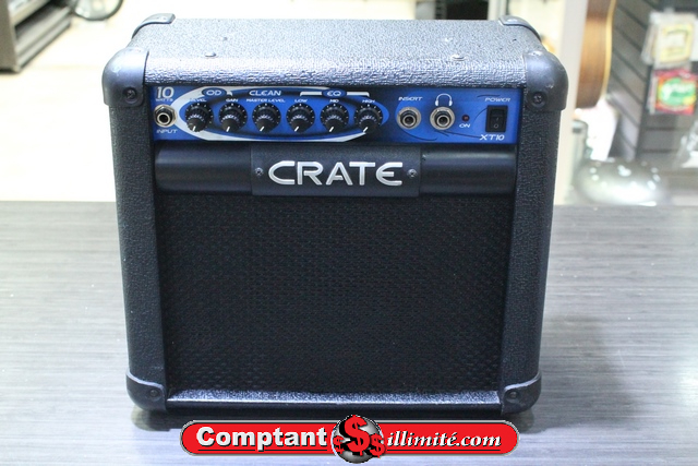 (10 watts) Amplificateur Guitare crate xt10