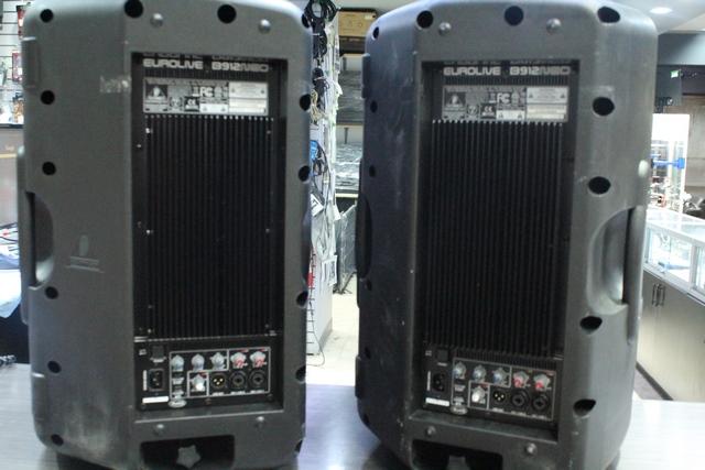 (1200 Watts chaque) Paire de Haut Parleur Amplifier Berhinger Eurolive B912 Neo - Image 2