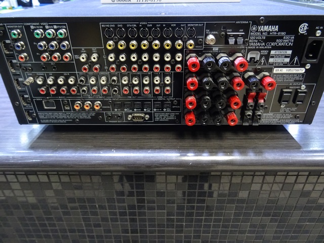 (130 Watts par Canal) Amplificateur 7.1 + TC Yamaha HTR-6190 - Image 3