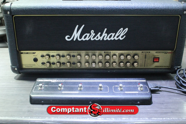 (150 WATTS) Amplificateur de Guitare 2001 Marshall Valvestate AVT 2000