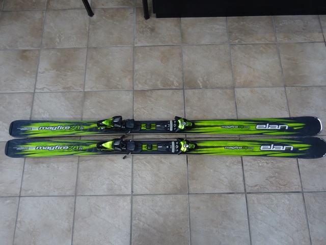 (176cm) Ski alpin Elan magfire78ti