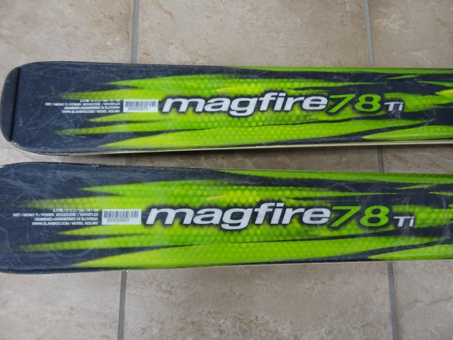 (176cm) Ski alpin Elan magfire78ti - Image 4