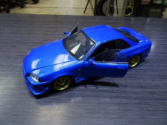 1999 Nissan Skyline GT-R R34 GreenLight 1/18 - Image 4