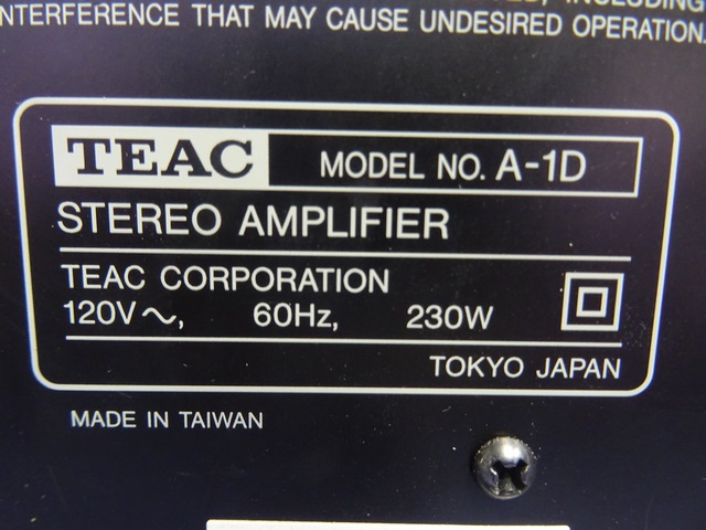 (2 x 75 Watts) Amplificateur Integrer + TC Teac A-1D - Image 4