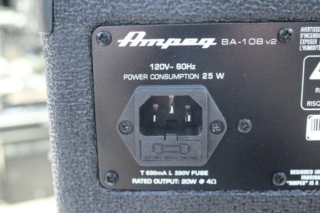 (20 Watts) Amplificateur de Bass ampeg ba-108 v2 - Image 3
