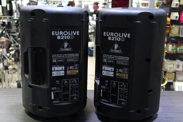 (200 Watts) Paire de Haut Parleur Actif Behringer Eurolive b210d - Image 2