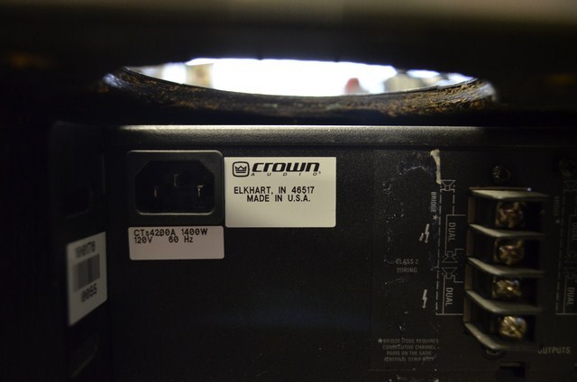 ( 260 WATTS) AMPLIFICATEUR  PUISSANCE crown cts4200 - Image 4