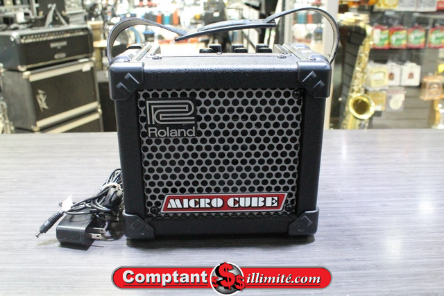 ( 3 Watts) Amplificateur de Guitare + Ac Roland Micro Cube