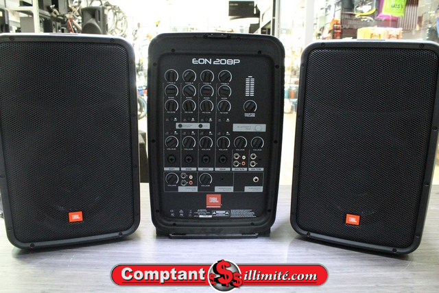 (300 Watts ) Systeme de son portable Bluetooth JBL EON 208P