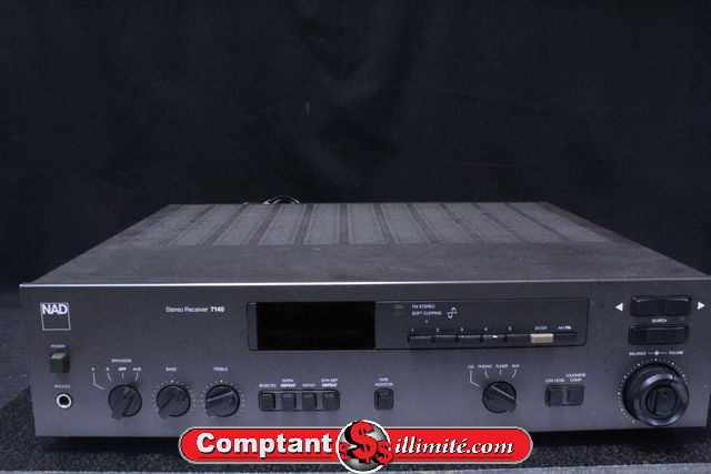 (40 Watts) Amplificateur Stereo no tc NAD 7140