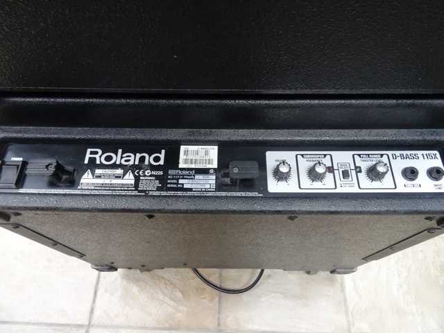 (400 WATTS) Ampli de BASSE 2x10 - (300 WATTS) Cab 1x15 ROLAND D-BASS 210/115X - Image 2