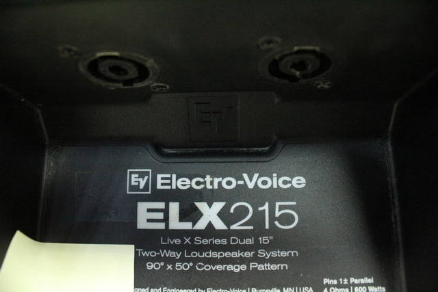(600 Watts ) PAIRE DE HAUT PARLEUR PASSIF SPEAK ON ELECTRO VOICE ELX 215 - Image 3