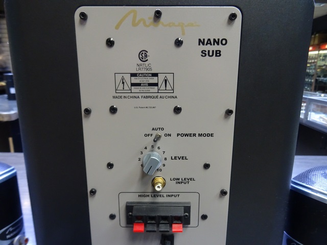 ( 75 Watts) Ensemble 5.1 Sub Amplifier +5 Haut Parleur Mirage nano sysPB-1 / SAT5PB-1 - Image 4