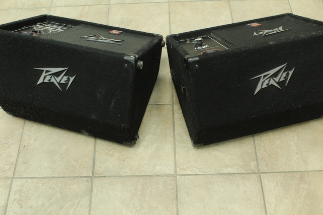 (75 Watts)Paire de Moniteur de plancher Peavey 112pm Floor Monitor - Image 4