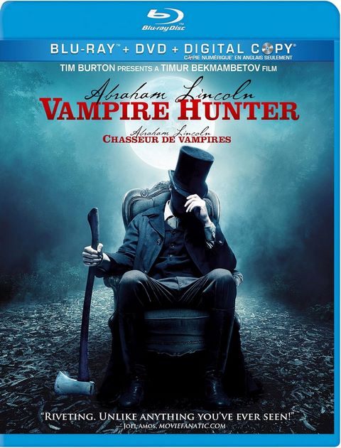 Abraham Lincoln Chasseur de vampire blu ray films
