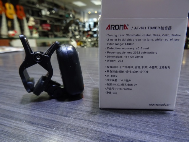 Accordeur a guitare Clip Rom at-101 - Image 3