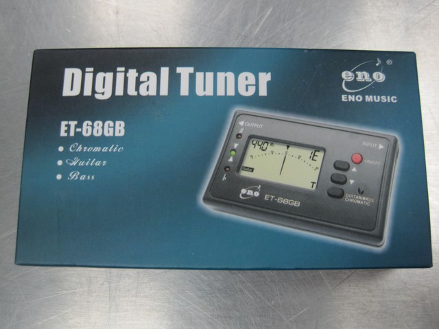Accordeur de guitare et bass Eno music et68gb