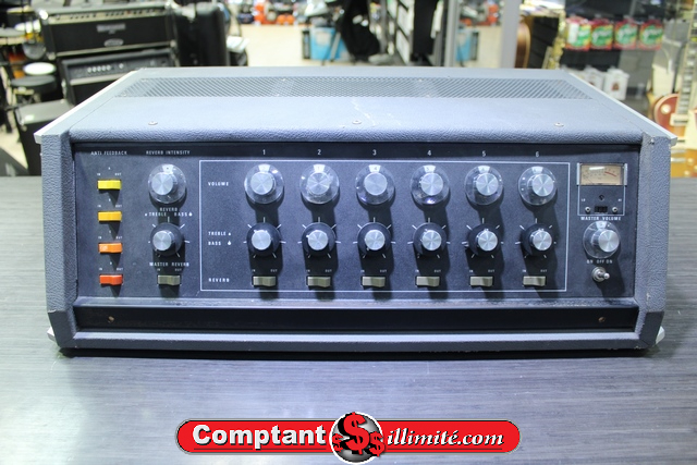 Amplificateur Mixer Vintage Shure va302c 60 s