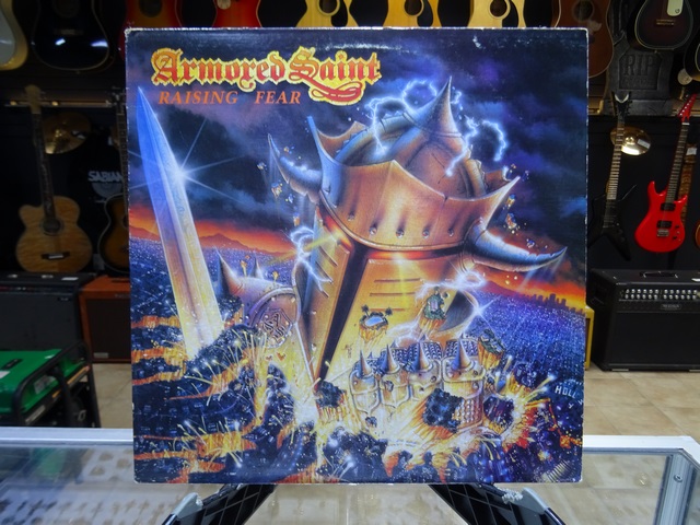 Armored Saint raising fear Chrysalis Record Vinyle 33 tours