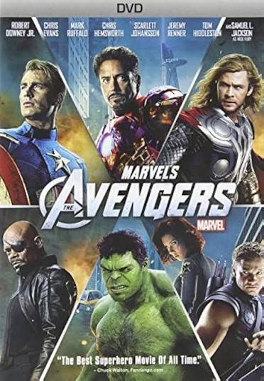 Avengers dvd movie