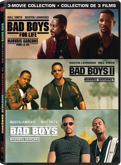 Bad Boys collection 3 films dvd