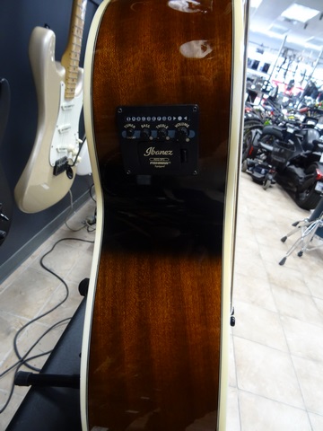 Basse Électro Acoustique 4 cordes IBANEZ aeb10e-dvs - Image 3
